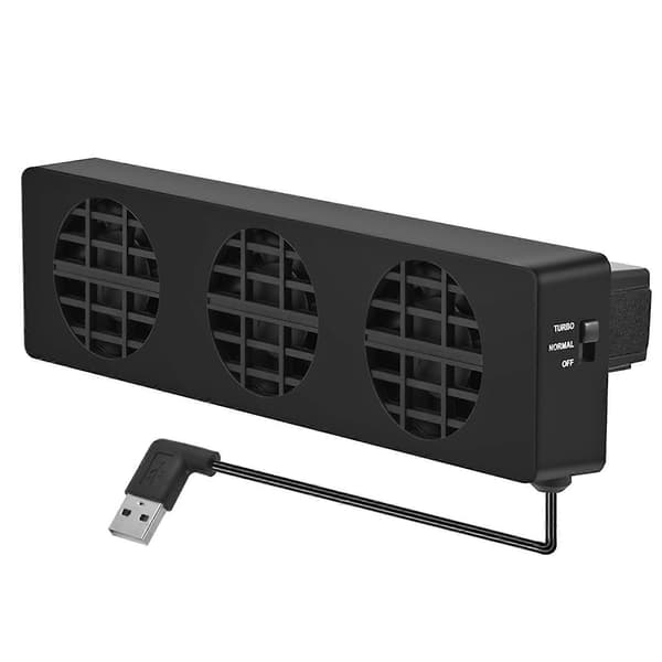 USB Køleblæser Base Stand Dock Køler Holder Beslag til Nintendo Switch NS Konsol