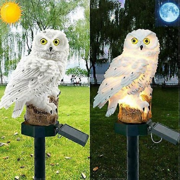 Harts uggla dekoration simulering uggla trädgård trädgårdsfågel staty skulptur gräsmatta scen inomhus och utomhus dekoration