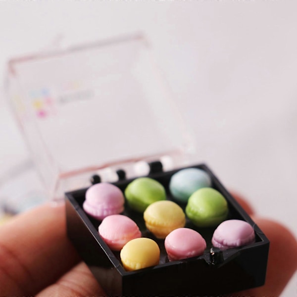 Miniatyr Dukkehus Macaron for Littlest Pet Shop & for Mat Drikke Håndverk
