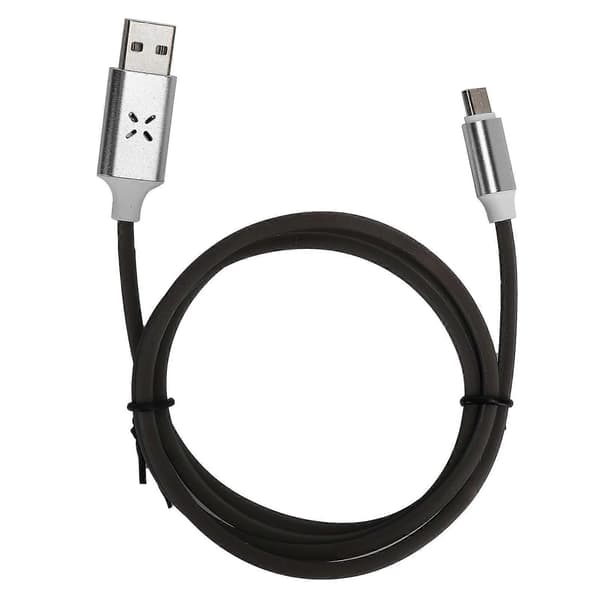 2.4A LED Hurtig Opladningskabel Stemmestyring Flash USB til Type C Flydende Opladerkabel