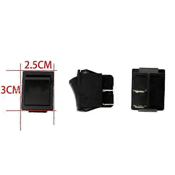 6/12v Akselerator Fotpedal Reset-kontrollbryter For Barn Elektrisk Bilkontakt - JV