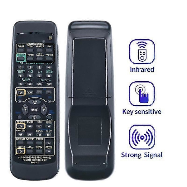 Fjernkontroll kompatibel med Pioneer Receiver AXD7247 R VSX-D510 VSX-D209 VSX-D409 D511 Vsx D510