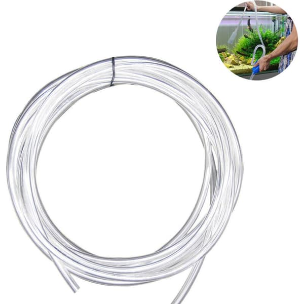 PVC-rør (2 m 6x4 mm). Vannrør. Luftrør. Drivstoffrør. Drivstoffledning. Oljerør
