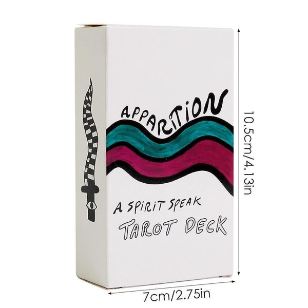 Tarot Deck Entertainment Oracle Cards For Fate Divination Apparition A Spirit Speak Tarot Party Brädspel för vuxna