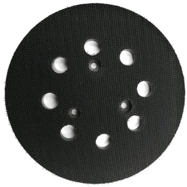125 mm slipplatta, 8-håls slippapper, slipdyna