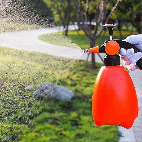 1 st Orange Handtryck Trigger Justerbart Kopparmunstycke Huvud Manuell Luftpumpsprayflaska - DD