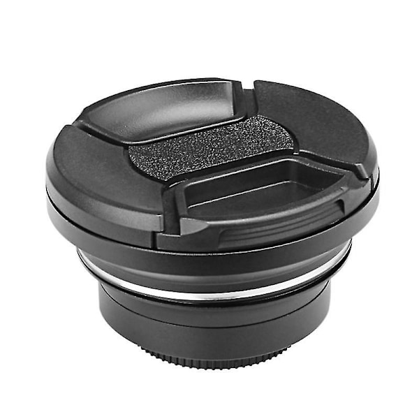 Professionel 37mm Makro+72mm Vidvinkelobjektiv 0.39X Fuld HD kompatibel 4K Camcorder-B13