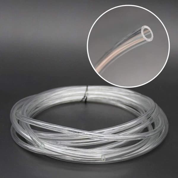 PVC-rør (2 m 6x4 mm). Vannrør. Luftrør. Drivstoffrør. Drivstoffledning. Oljerør