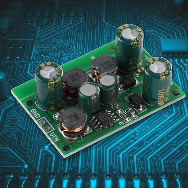 DC DC Positiv & Negativ Spennings Boost Buck Converter (Output 15VDC)