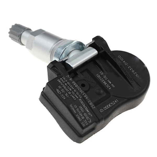 2 stk. 52933-D4100 433MHZ TPMS SENSOR Dæktrykssensor kompatibel med 2019 52933D4100 52933-F2000