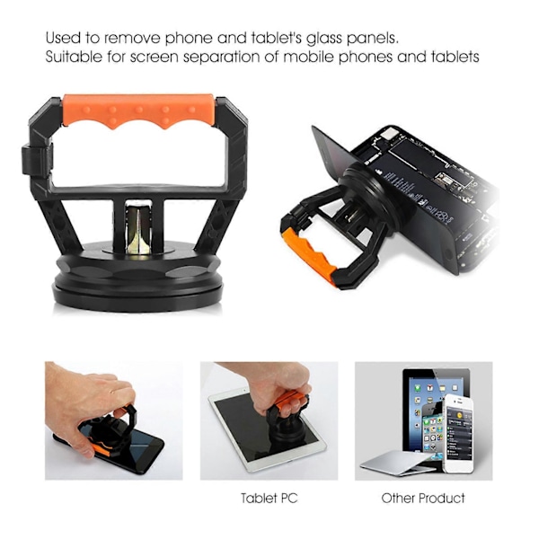 JAKEMY Mobiltelefon/Tablet Glas Skärm Reparation Demontering Sugkopp Verktyg Sugkoppshållare