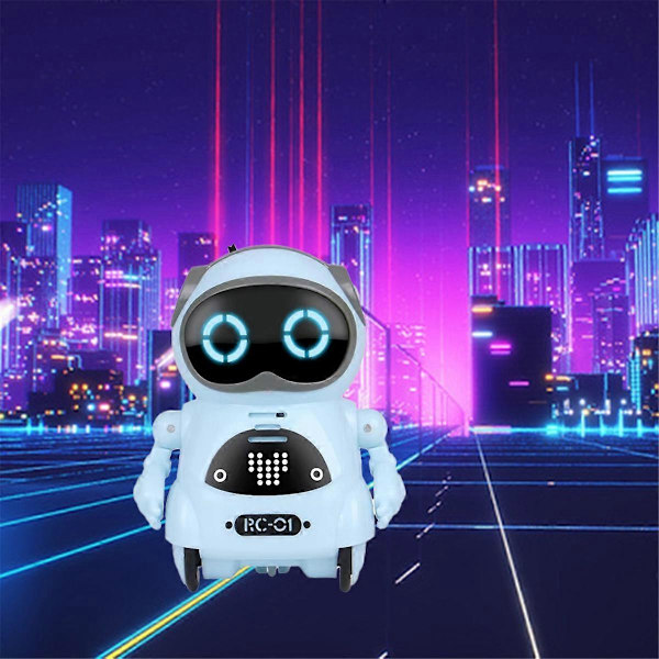 Lomme RC Robot Talende Interaktiv Stemmegenkendelse Optagelse Sang Dans Fjernbetjening RC Robo