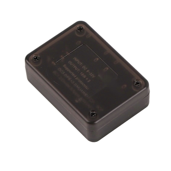 12V 24V till QC3.0 DCDC Nedtransformator Dubbel USB Snabbladdningsmodul