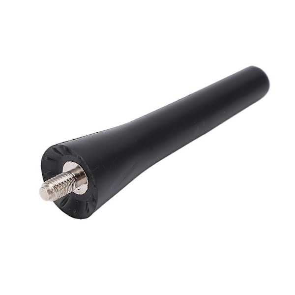 Kort bilantennemast 6561N3 6,7 CM Længde ABS Sort Udskiftning til Peugeot 107 108 207 307 308 407