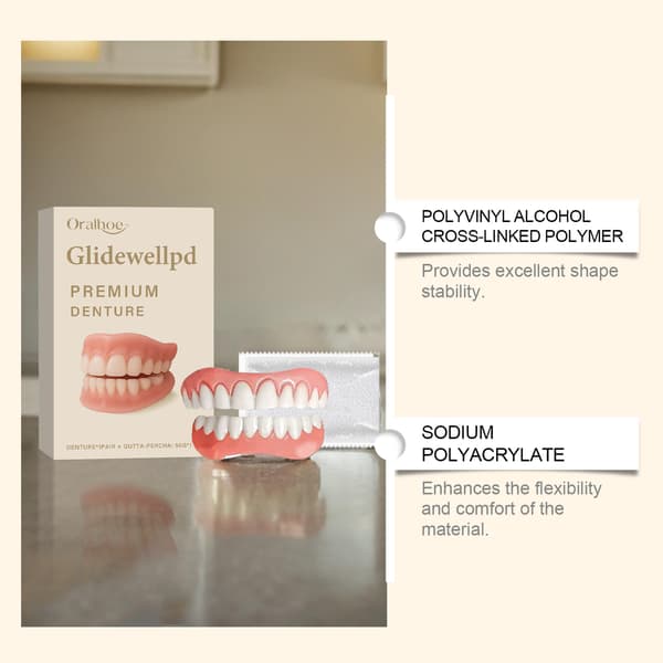 Glidewellpd Premium Silikonprotes - Smileasego Helprotes