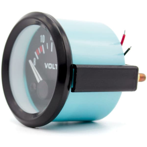 Voltmeter Voltmåler BX100007 52mm/2in Voltmåler (8-16V) bilvoltmåler + universell 12v voltmåler