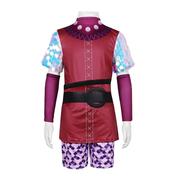 2023 Ny animefilm Monstertjej Nimona Cosplay Fantasy Cortoon Rollspel Barn Vuxna Uniform Halloween Carnival Party Kostymer 130cm