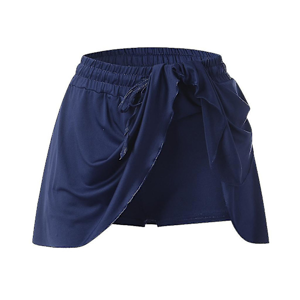 Tflycq Dam Dubbellager Sport Hög midja Träning Yoga Sport Leggings Fitness Shorts