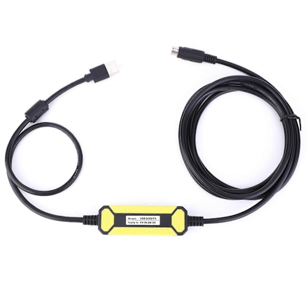 Programmeringskabel Passar Mitsubishi FX1s 1n 2n 3U FX-serien PLC USB-SC09 FX 2,5 Meter