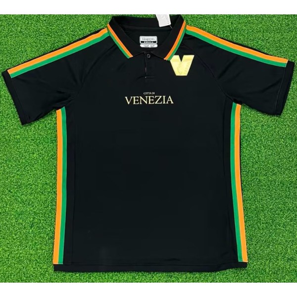 Ny vintage svart Venedig T-shirt för fotbollsträning Ferdinand NO.5 XL