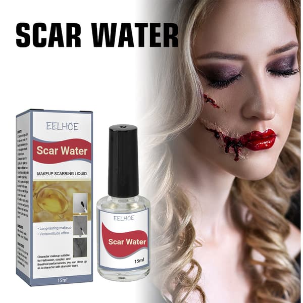 1-3 stk. 15 ml Makeup Effekt Væske - Festlig Fest Makeup Sæt 2pcs