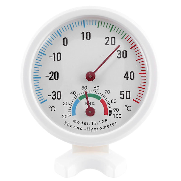 4 stk. Dial Termometer Hygrometer Desktop Induktion Temperatur Fugtighedsmåler (YMCAT)