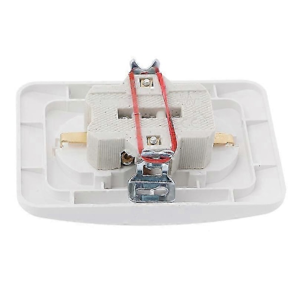 1 kpl 220V 16A 118x80mm EU Kaksoismaadoitettu pistorasia Kotitalous- ja teollisuuskäyttöön