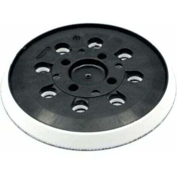 Slibepude til Bosch (Ø 125 mm, medium hårdhed med tilbehørssystem til PEX 300/400 AE / 4000 AE / Advanced Orbit 18 excentersliber.