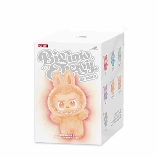 1 st LABUBU 3.0 Monster Big Energy Series - Vinyl Plysch Hängande Blind Box