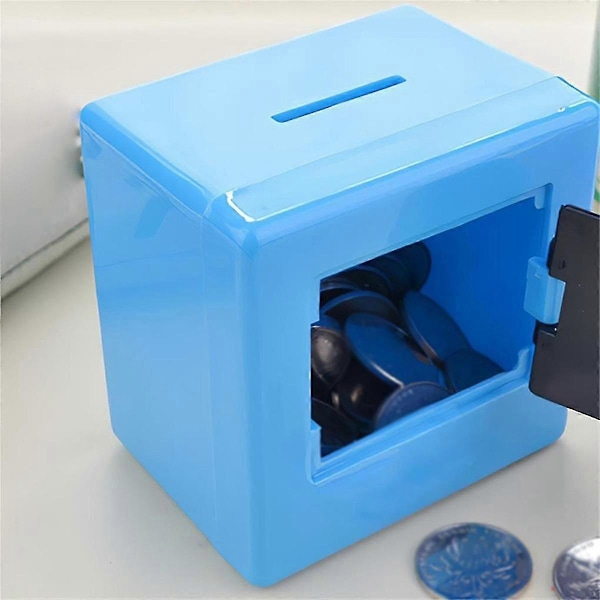 ATM Roterande Lösenordsbank Pengabox Kontanter Mynt Sparboxar Simuleringsbank Säker Insättning Leksak Barn