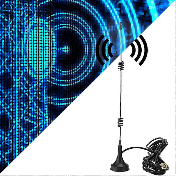 2.4GHz WiFi 8dBi Høy Gain Antenne SMA Hunn Trådløs Modul Ruter Nettverkskort ZigBee(10m)