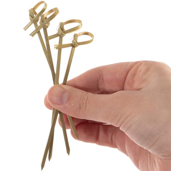 200 st Bambu Cocktailpinnar Matpinnar Tandpetare