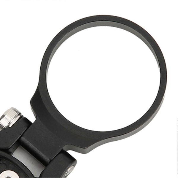 Cykelhållare för cykeldator i aluminiumlegering, justerbart fäste för förlängning av cykelodometer