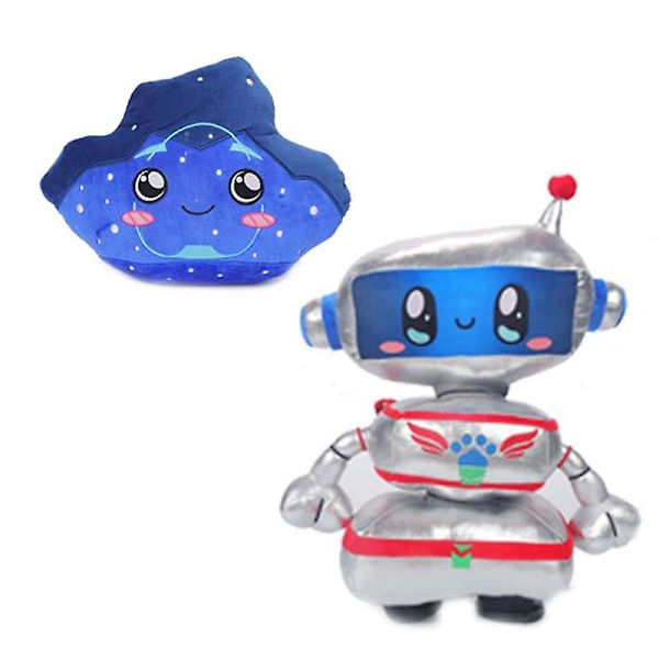 3st Lanky-box Pyjamas Maskerad Man Mjuk plysch Tecknad Robot Plysch Söt Boxy Foxy Rocky Uppstoppad Kudde Docka Härlig barnpresent NEW 2pcs