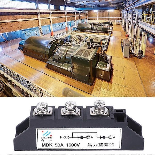 Fotovoltaisk Anti Reverse Likretter MDK 50A 1600V Brodiode Likrettermodul