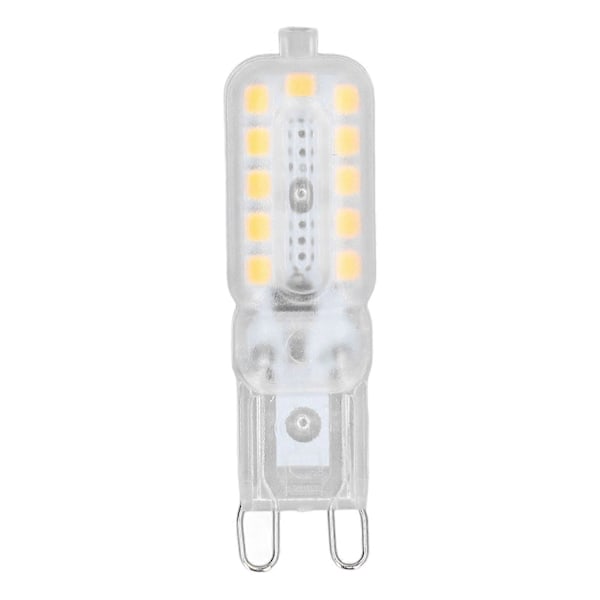 6 stk. G9 LED Pære 5W Transparent Cover 22LED Dæmpbar G9 Lyspære til Loftslampe Væglampe Bordlampe Hvidt Lys 110-140V