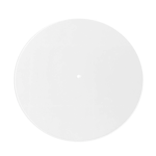 Akryl Turntable Mat, 12 tommer Slip Mat til Vinylpladespiller, 3 mm Tyk Akryl Plade Slipmat