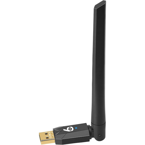 Bluetooth 6.0 Driverløs Bluetooth-adapter for stasjonære datamaskiner, USB-mottaker og -sender, BLE/EDR dobbel modus