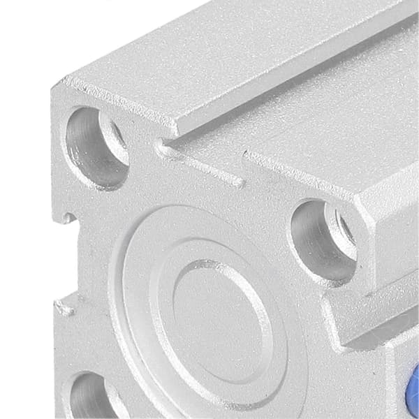 Tynd luftcylinder aluminium dobbeltvirkende lineær frem- og tilbagegående bevægelse tilbehør boring 20mmSDA20X25