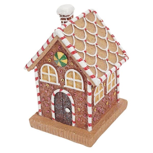Lysende Peberkagehus Julefigurer Peberkagehus Figur