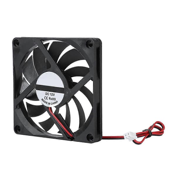 21.46CFM 2 STK 3D Printer Samlingsdel Højhastigheds Køleventilator 12V 6000RPM