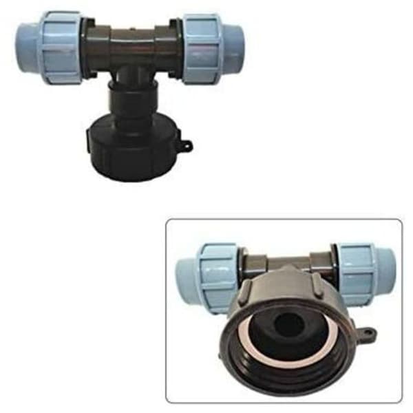 IBC S60X6 tankadapter för 25 mm IBC vattentank
