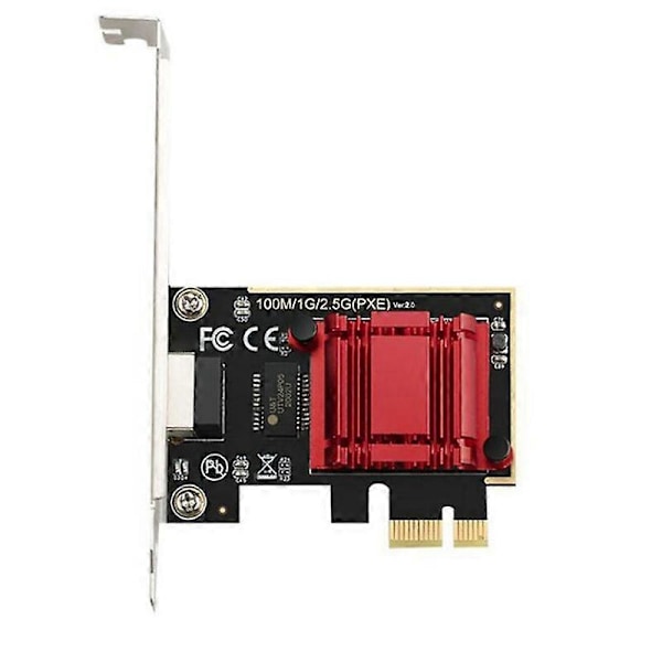 2.5G PCI-E til RJ45 Netværkskort Wifi Receiver Gigabit Diskless Netværkskort Ethernet 2500Mbps 2.5Gbp
