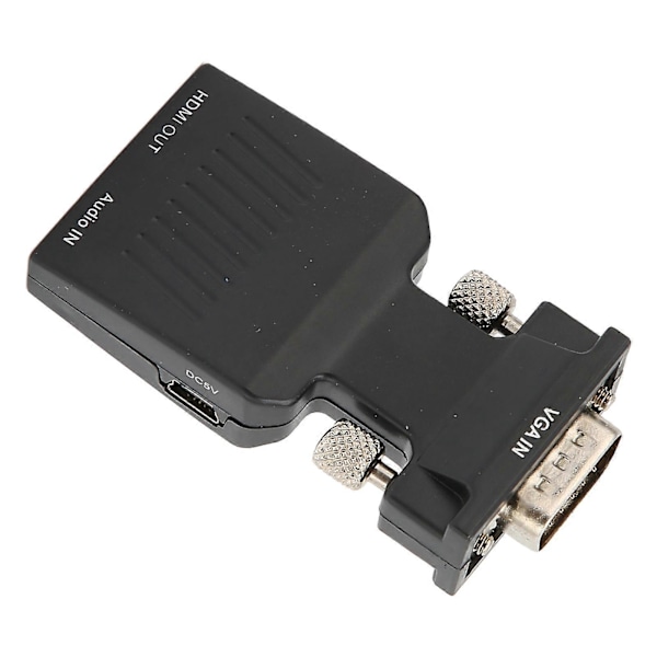 VGA uros - HD Multimedia Interface naaras HD -muunnin tietokoneille, kannettaville ja projektoreille