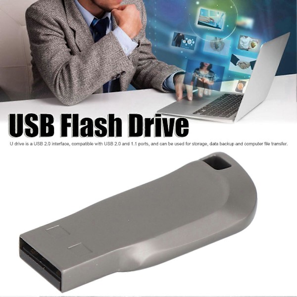 USB Flash Drive Bærbar USB 2.0 Thumb Drives til Window2003/XP/Vista/7/8/10/OS X/Linux32GB