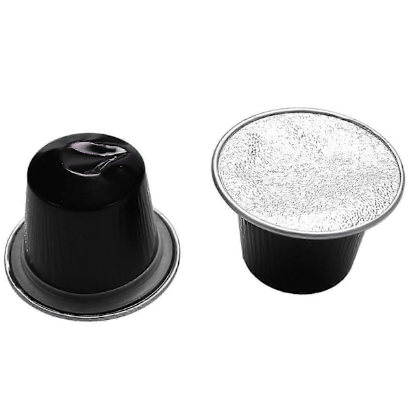 100 Set Påfyllningsbara Kaffekapslar Engångs Nespresso Pod kompatibla med Nescafe Automatisk Kaffemaskin Matförpackning Café Tillbehör