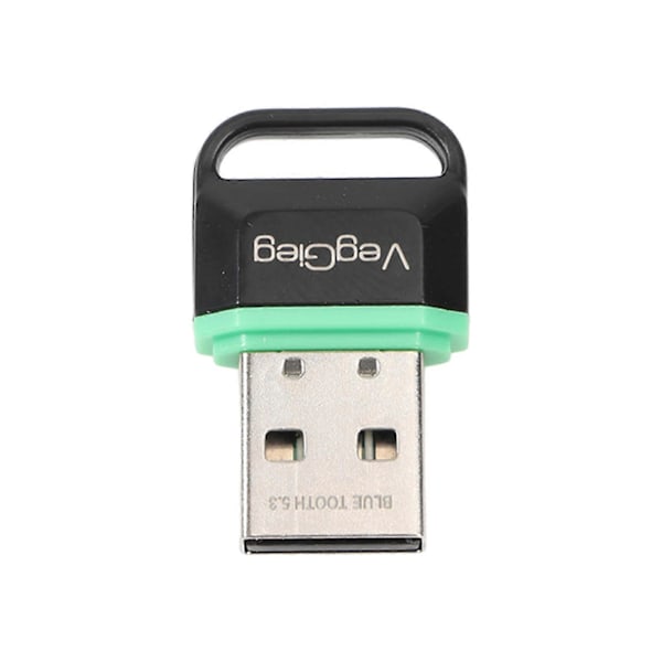 USB Bluetooth-adapter for PC, tapsfri overføring, trådløs Bluetooth 5.3-dongelmottaker for hodetelefoner og mus