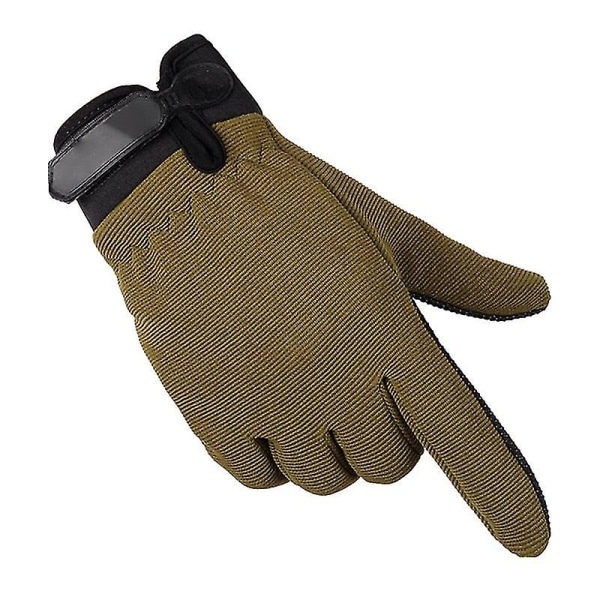 Full Finger Vinterhandskar Utomhus Anti-halk Fiske Sport Herrhandskar Cykel M-xl Green XL