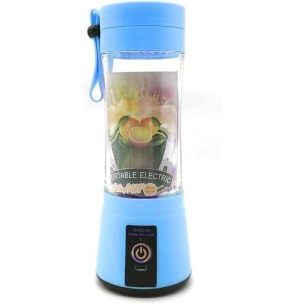 Juicer – Bærbart Juiceglas – 400 ml – 6 Blå Blade – RAPANDA