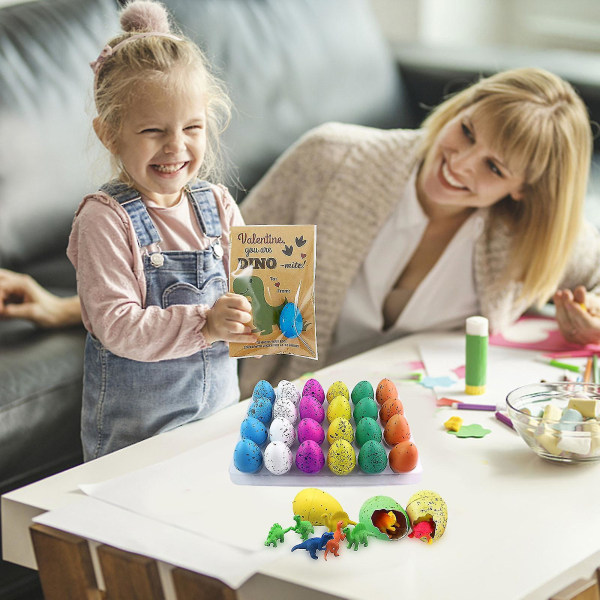 Bästsäljare Alla hjärtans dag-gåva för barn Rolig dinosaurie Alla hjärtans dag-byteskort Pojkar och flickor Skolklass Klassfest